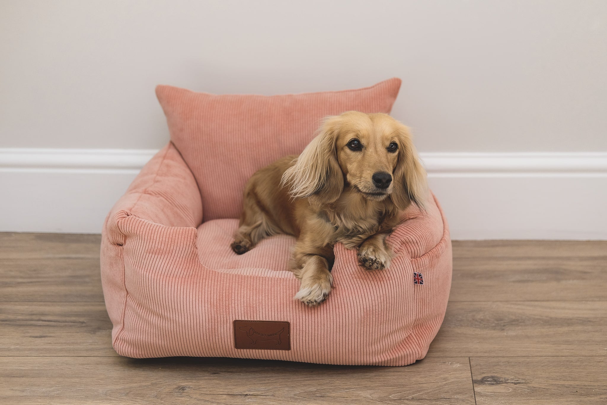 Luxury Isofix Dog Car Seat - Peachy Pink